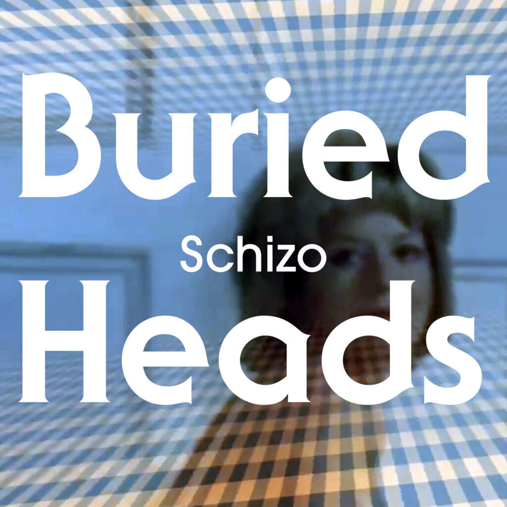 "Schizo" by The Buried Heads - artwork. Still showing Susannah York in the film, Images, by Robert Altman